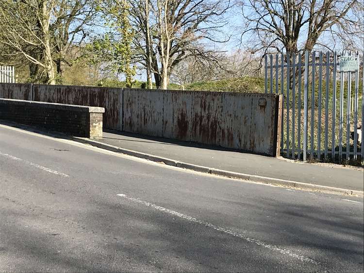 Railway bridge close Maumbury Rings in Dorchester to be improved by Network Rail