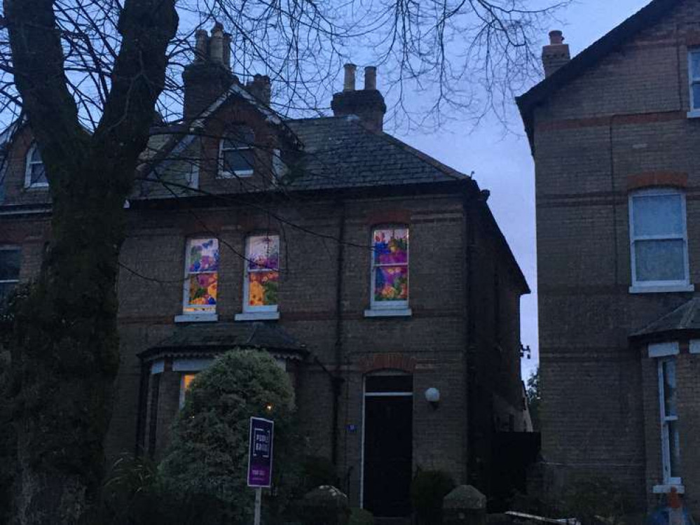 Decorated windows as part of last year's Dorchester Window Wanderland