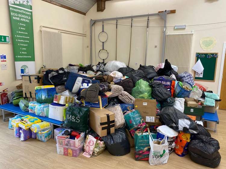 Donations at The Prince of Wales School