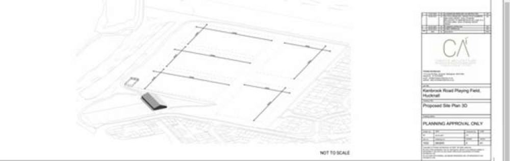 Amended plans proposed to Ashfield District Council by Mr Brough.