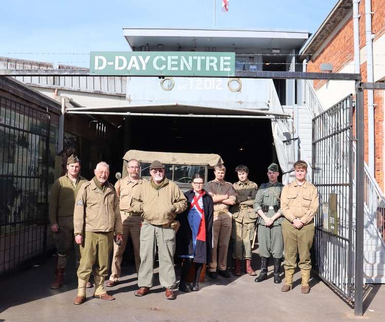 The Castletown D-Day Centre volunteers