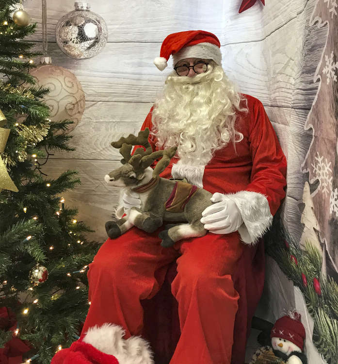 Santa Claus is ready to deliver personal Christmas messages to people of all ages from his 'Virtual Grotto' this December