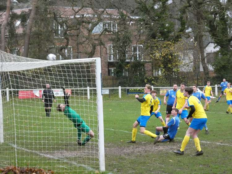 Heswall Reserves vs Ellesmere Port Town Reserves. Picture by Bob Shaw