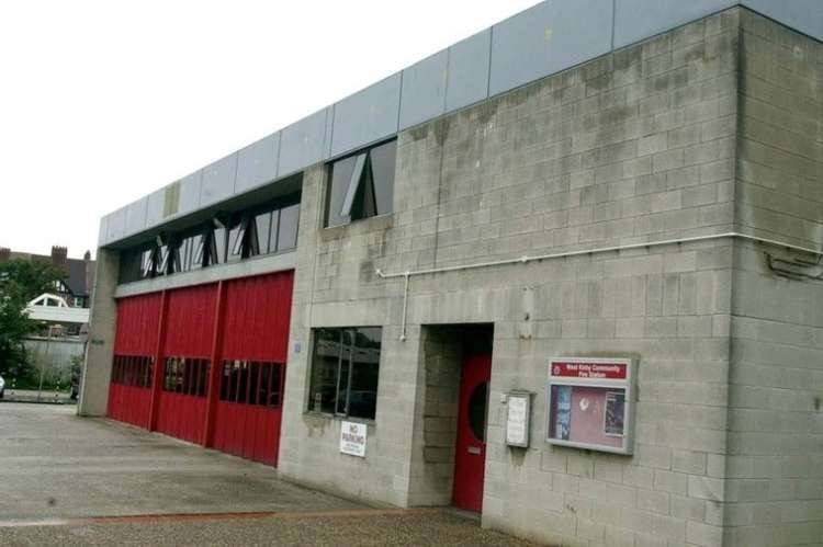 The alarming and former West Kirby Fire Station