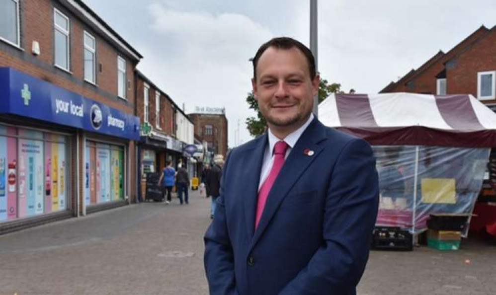 Jason Zadrozny (pictured) has hit back at Labour's criticism of plans to build 3000 new homes in Hucknall. Photo courtesy of Ashfield District Council.