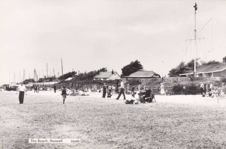 Back in the day...Heswall had a beach