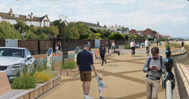 How the promenade could look (Picture: Hoylake Vision)