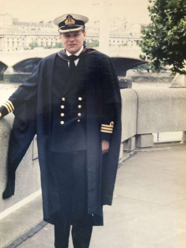 Frank Minns was a Royal Navy officer