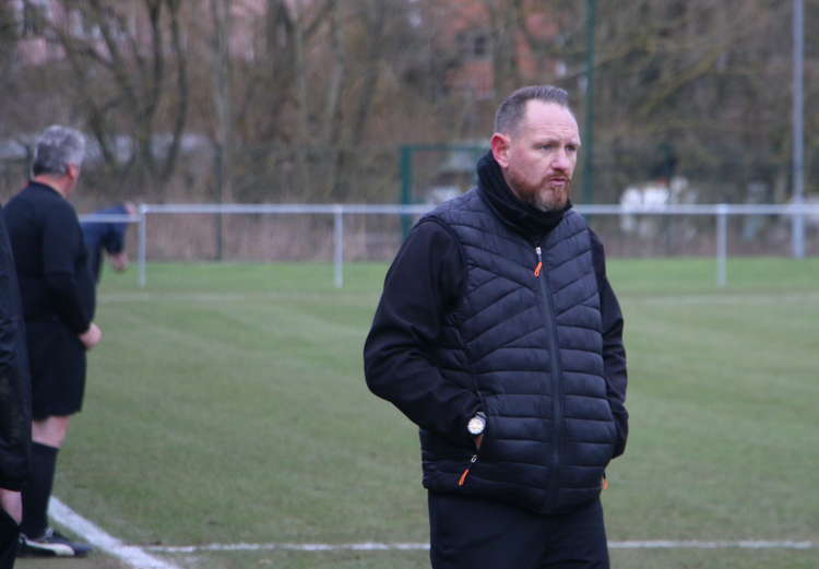 New assistant manager Andy Lambert (Picture credit: Ian Evans/Hadleigh Nub News)