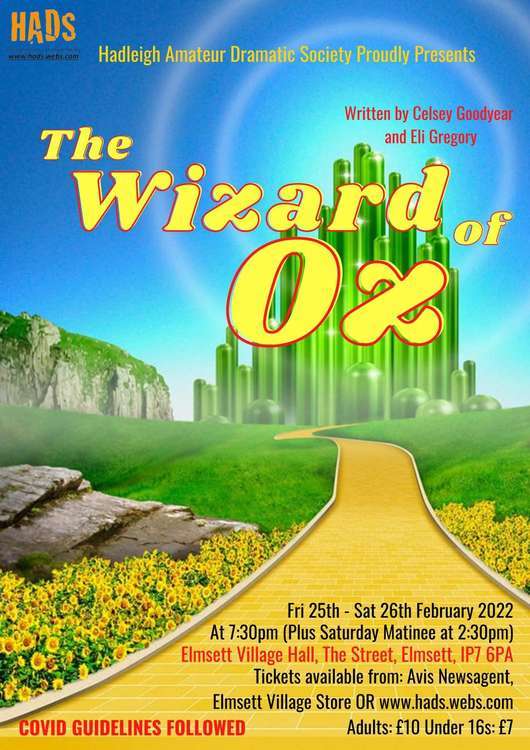 The Wizard of Oz at Elmsett Village Hall