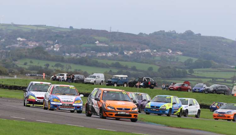 Ruben chases leader Charlie Hand. Photo Credit: Scherer Race and Rally.