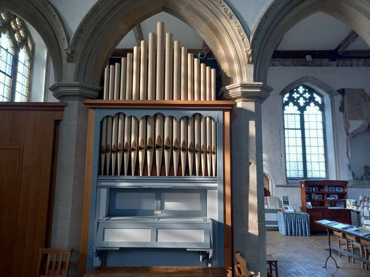 Kersey church organ