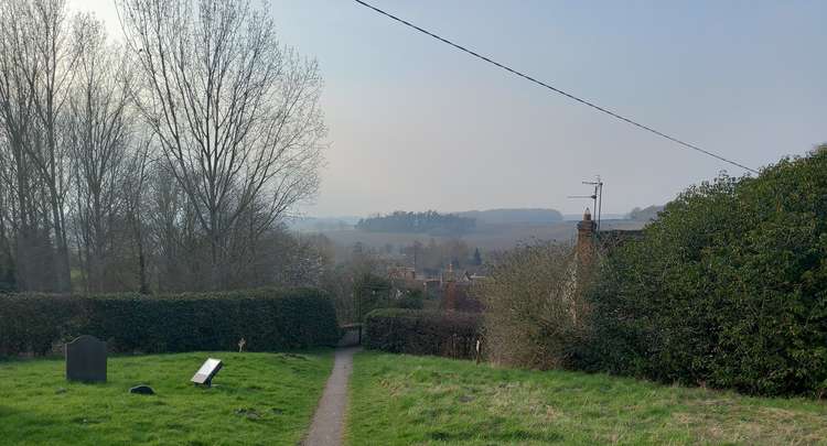 Views from St. Mary's Church Kersey