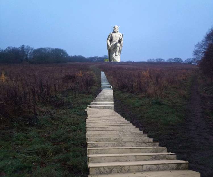 What a statue to former King of East Anglia Guthrum could look like