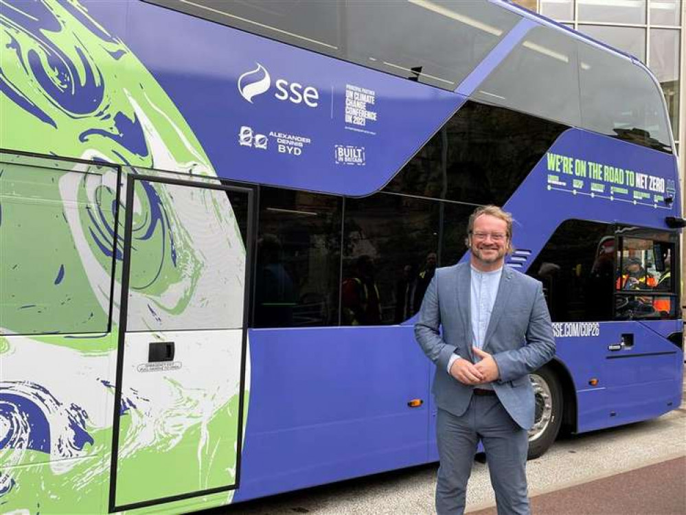 Councillor Mike Adams (pictured) is Nottinghamshire County Council's very first Environment Ambassador. Photo courtesy of Nottinghamshire County Council.