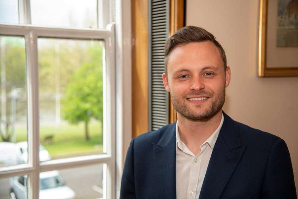 Councillor Ben Bradley MP is positive about the impact the Budget will have on projects and services in Nottinghamshire. Photo courtesy of Nottinghamshire County Council.