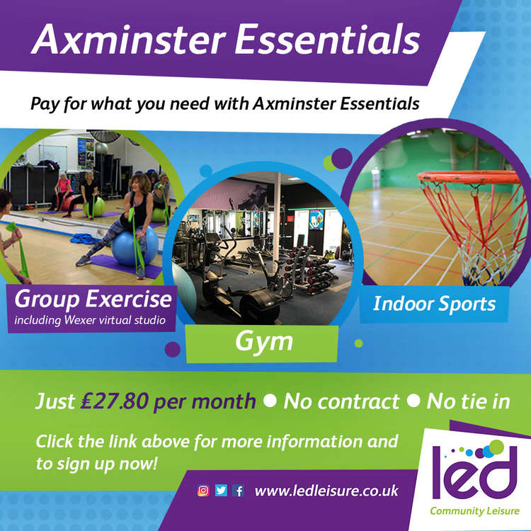 Your fitness essentials in Axminster