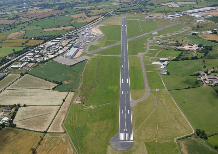 Exeter Airport lies at the heart of Exeter and East Devon Enterprise Zone (photo credit Still Imaging)