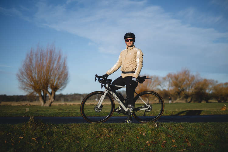 One of his cycle rides will take him to Axminster and on to Musbury, Colyford and Sidford