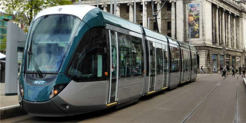 Tram workers who are members of the GMB union are set to strike on Saturday following a pay dispute. Photo courtesy of NET.