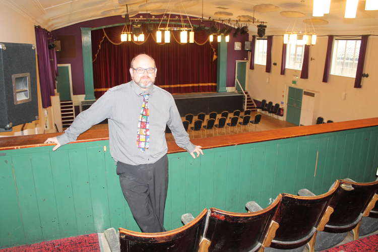 Leigh Conley, manager of Axminster Guildhall