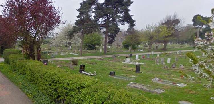 Burnham-on-Crouch Cemetery on Southminster Road (Photo: 2021 Google)