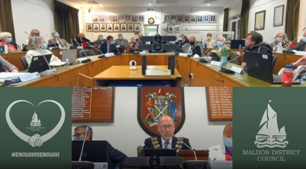 The Maldon District Council meeting has been adjourned (Photo: Maldon District Council)