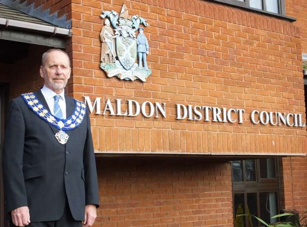 Councillor Mark Heard, chairman of Maldon District Council, announced the approved items today