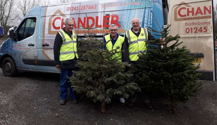 Members of the Chelmsford Lions Club volunteering in 2020 (Photo: Farleigh Hospice)
