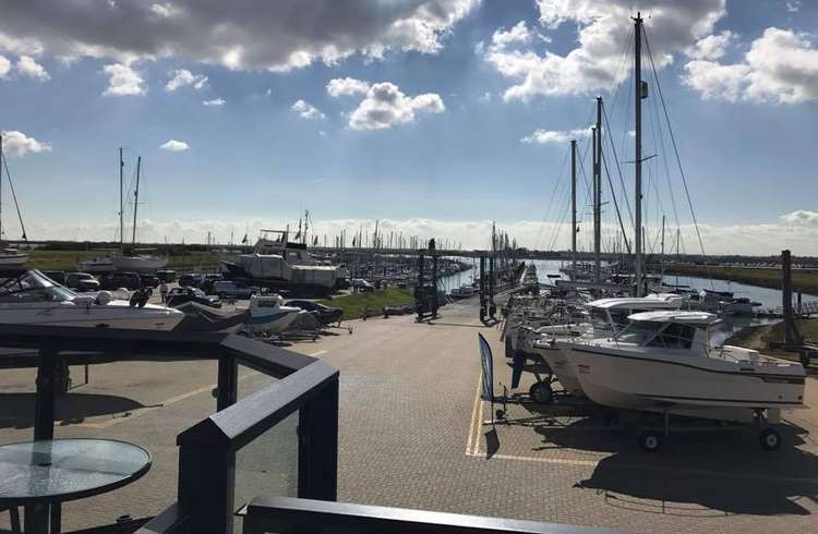 The restaurant can be found on Burnham Yacht Harbour on Foundry Lane