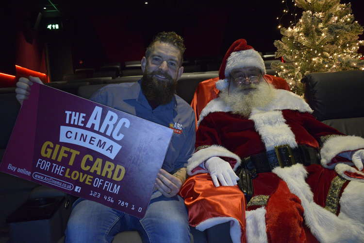 Mark Gallagher (pictured) confirmed that The Arc Cinema would have a stall at the Christmas Market. The money raised from the sale of movie posters will go towards funding a defibrillator for the cinema.  Photo Credit: Bradley Severn