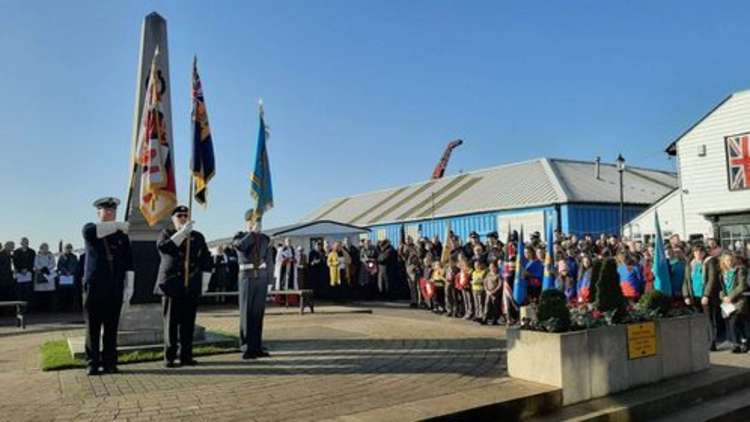 Members of the Burnham-on-Crouch branch of the Royal British Legion (Photo: Jeremy Cousins)