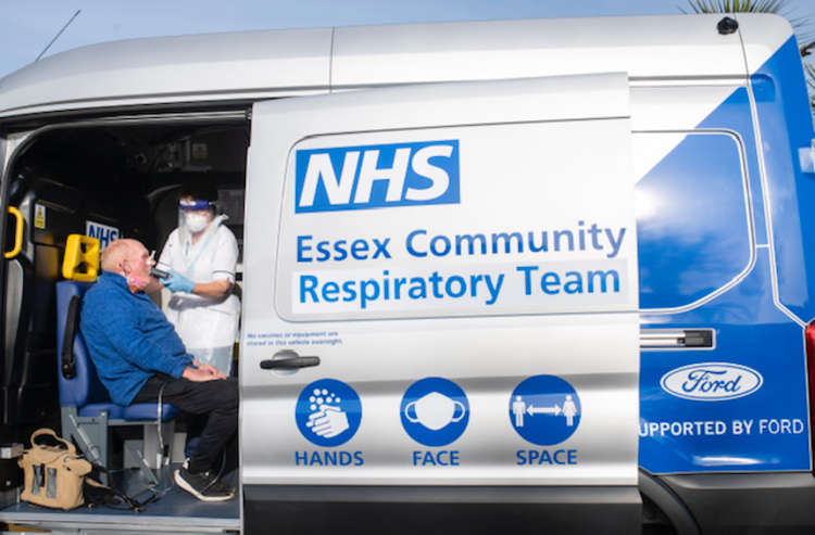 The pilot mobile clinic launched in Burnham (Photo: Mid and South Essex Health and Care Partnership)