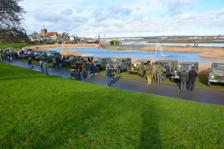 Crowds came to see vehicles from different eras (Photo: Essex HMVA)