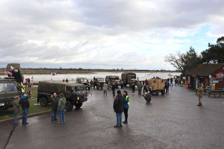 Some of the crowds talking to members of Essex HMVA (Photo: Essex HMVA)