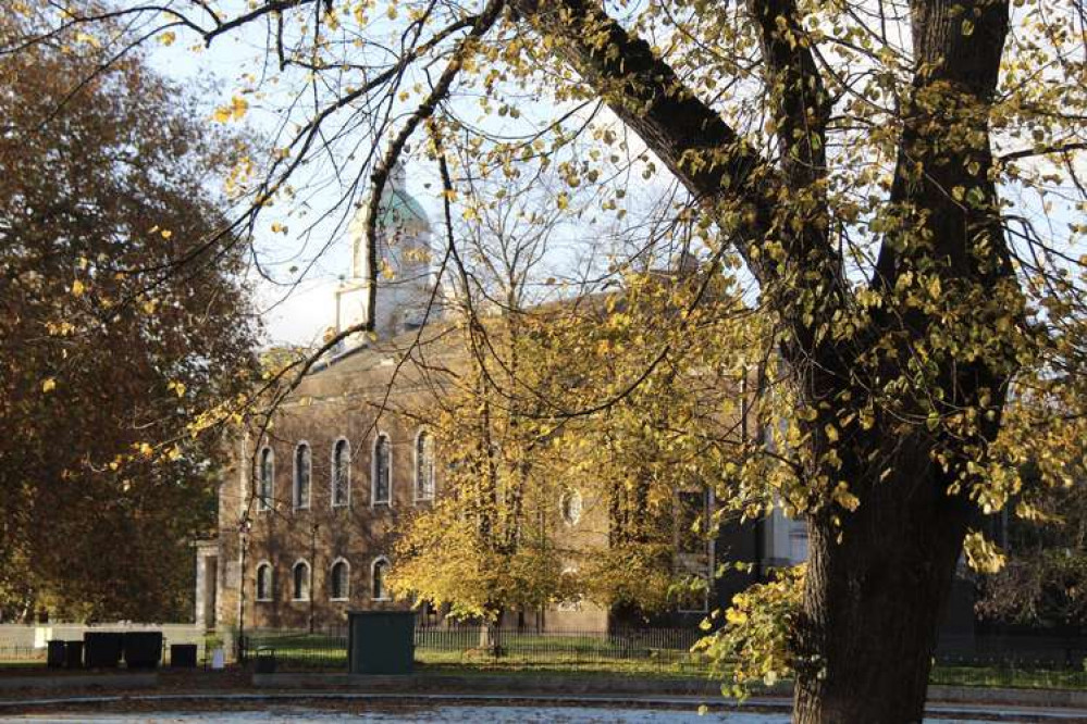 Holy Trinity Clapham in Autumn (Image: Issy Millett, Nub News)