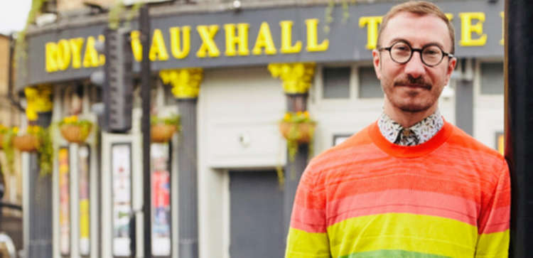 The Royal Vauxhall Tavern's landlord voiced his frustration at this photo of Philip Normal standing outside the local pub (Image: Lambeth Council)