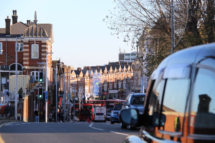 Clapham Junction station is not in the dispersal zone but Lavender Hill is (Image: Issy Millett, Nub News)