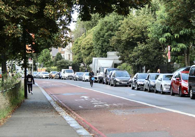 In the new Highway Code rules cars must leave at least 1.5 metres room when passing bicycles (Image: Issy Millett, Nub News)