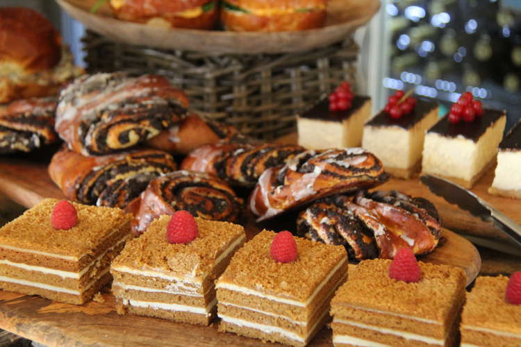 Homemade pastries and cakes at The Georgian (Image: Issy Millett, Nub News)