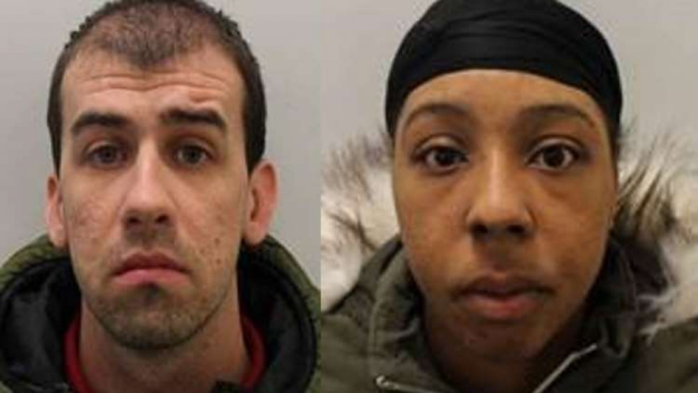 Naomi Johnson, from nearby Battersea, and Benjamin O'Shea have been jailed over the death of their eight-week old baby who died with more than 60 fractured bones in her body (Image: Metropolitan Police)