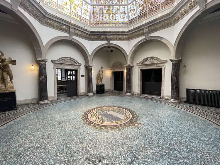 Battersea Arts Centre is home to a beautiful mosaic floor (Image: Lexi Iles)