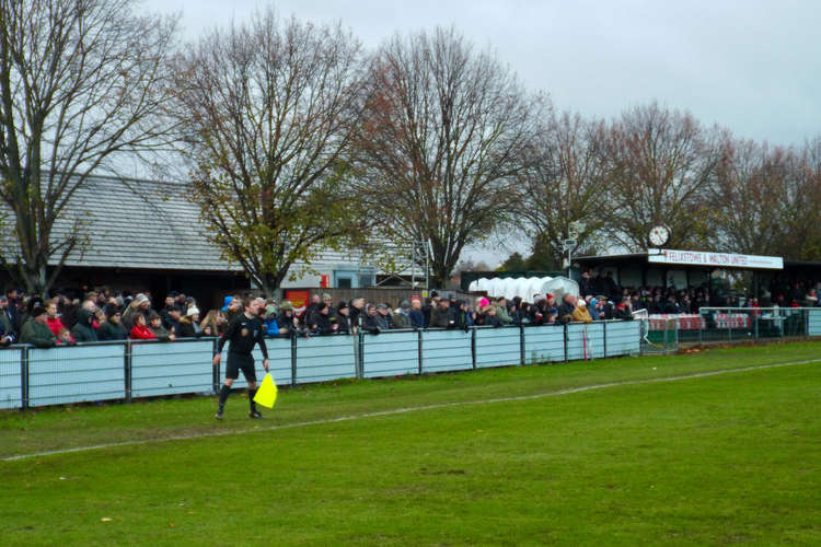 Better days ahead for Felixstowe fans that braved Storm Arwen