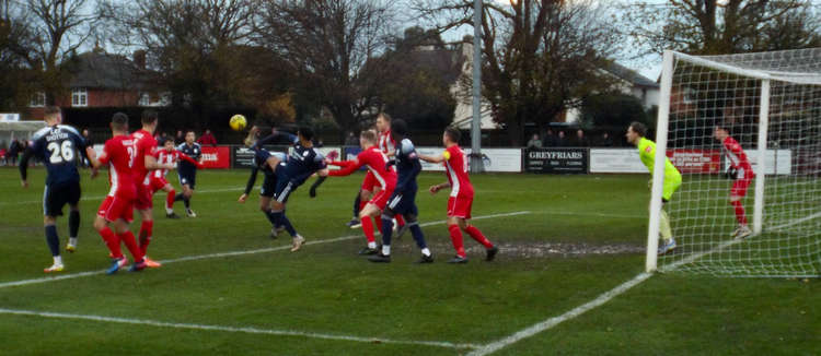 Seasiders defence struggled to contain Telford in first half