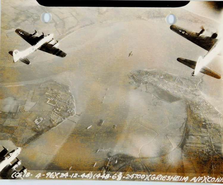 USAAF bombers in 1944