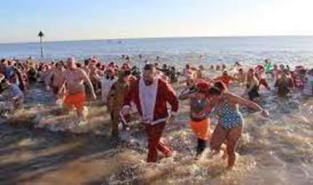 Dozens defied warning to take part in Felixstowe swim (Picture credit: Library photo)