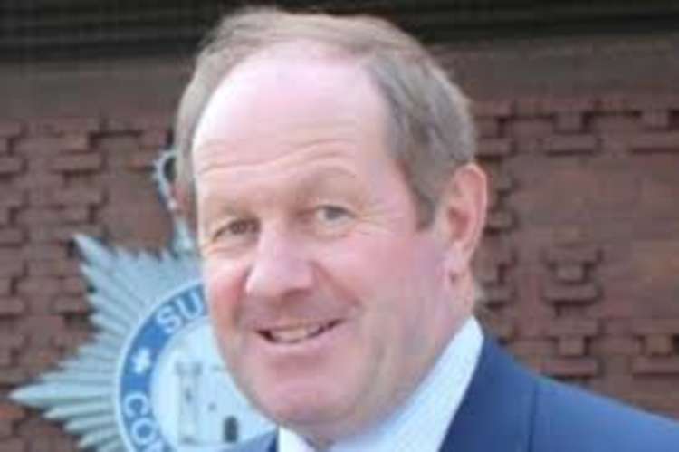 Suffolk police and crime commissioner Tim Passmore