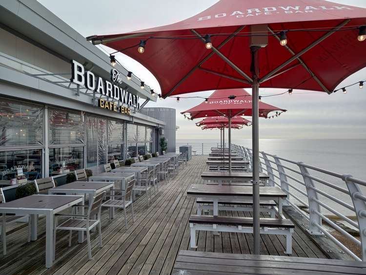 Fabulous outside decking space (Picture credit: Felixstowe Nub News)