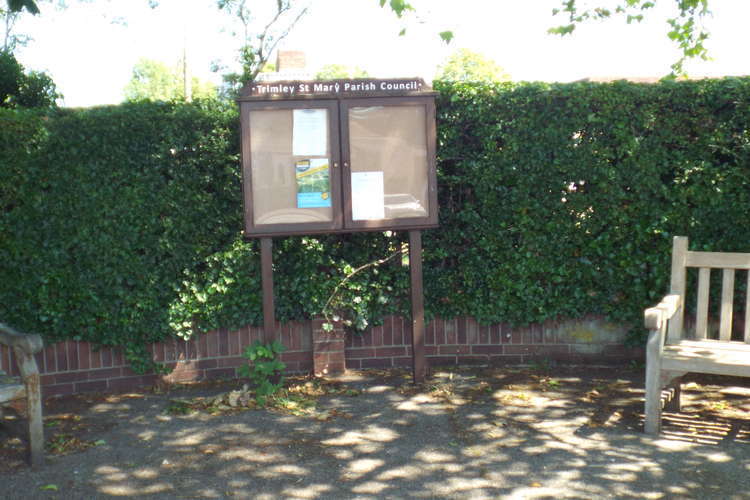 Trimley St. Mary Parish Council sign