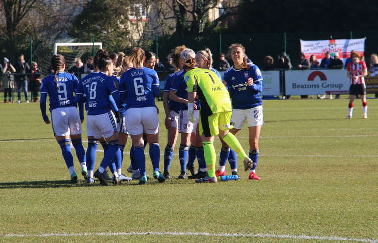 Joy for Town (Picture credit: Ian Evans/Felixstowe Nub News)